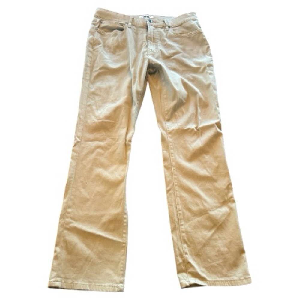 Joseph Abboud Khaki Corduroy Pants in Light Tan